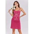 thumbnail image 3 of Ekouaer Women's Nightgown Chemise Sleepwear Rib Knit Nightwear Soft Lingerie for Women, 3 of 6