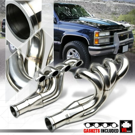 Chevy Truck Exhaust Manifold - SS Mid-Length Exhaust Header Manifold for Chevy BBC Big Block 396-572 Block Top