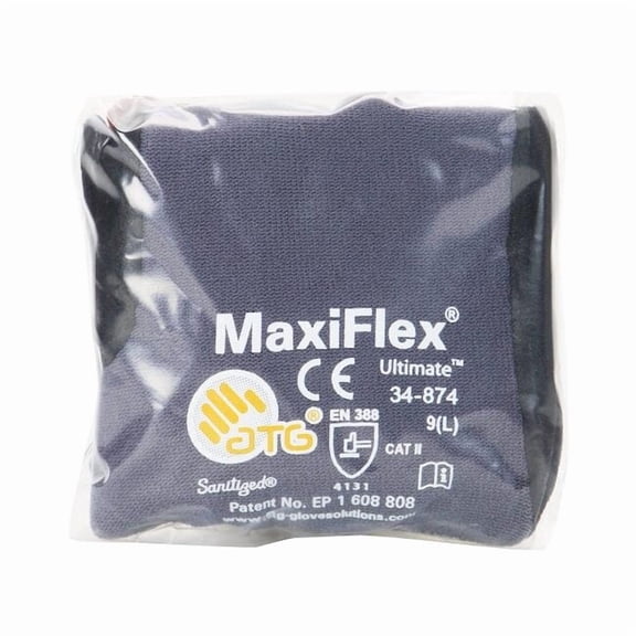 Pip VF,Coated GlvesBlk/Gr,2X,395M71,PR 34-874V/XXL