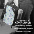 thumbnail image 6 of Lsque Colorful Butterfly Lunch Bag Lunch Box for Women Men Reusable Insulated Lunch Tote Bag,Leakproof Thermal Cooler Sack Food Handbags Case High Capacity, 6 of 9
