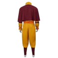 thumbnail image 3 of Aang Cosplay 5-Piece Set Anime Costume Halloween Disguise Carnival Party Costume for Adults!zz42, 3 of 4