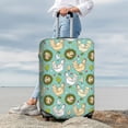 thumbnail image 5 of Cauagu Chicken Laying Eggs Print Travel Luggage Cover,Travel Dust-proof Suitcase Cover Softside Suitcase Protector for 18-32inch,Not Included Suitcase, 5 of 8