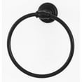 thumbnail image 7 of Alno A6740 Charlie's 6" Round Traditional Solid Brass Bathroom Towel Ring - Nickel, 7 of 7