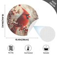 thumbnail image 4 of Ryvnso Cardinal on Berry Tree Round Plate Mats Dining Table Placemat 1 Piece for Holiday Decoration, 4 of 7