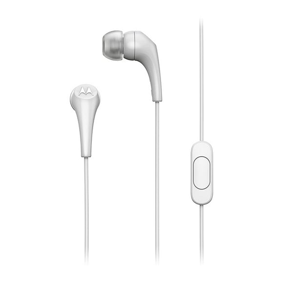 Audífonos Manos Libres Motorola 2-s 2022 Jack 3.5 Blanco Motorola Earbuds 2 S /Blanco