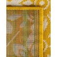 thumbnail image 4 of Unique Loom Outdoor Trellis Collection Area Rug - Tiles (2' 7" x 12' Runner Yellow/Ivory), 4 of 8