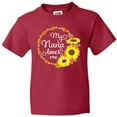 thumbnail image 3 of Inktastic My Nana Loves Me with Sunflower Wreath Youth T-Shirt, 3 of 5