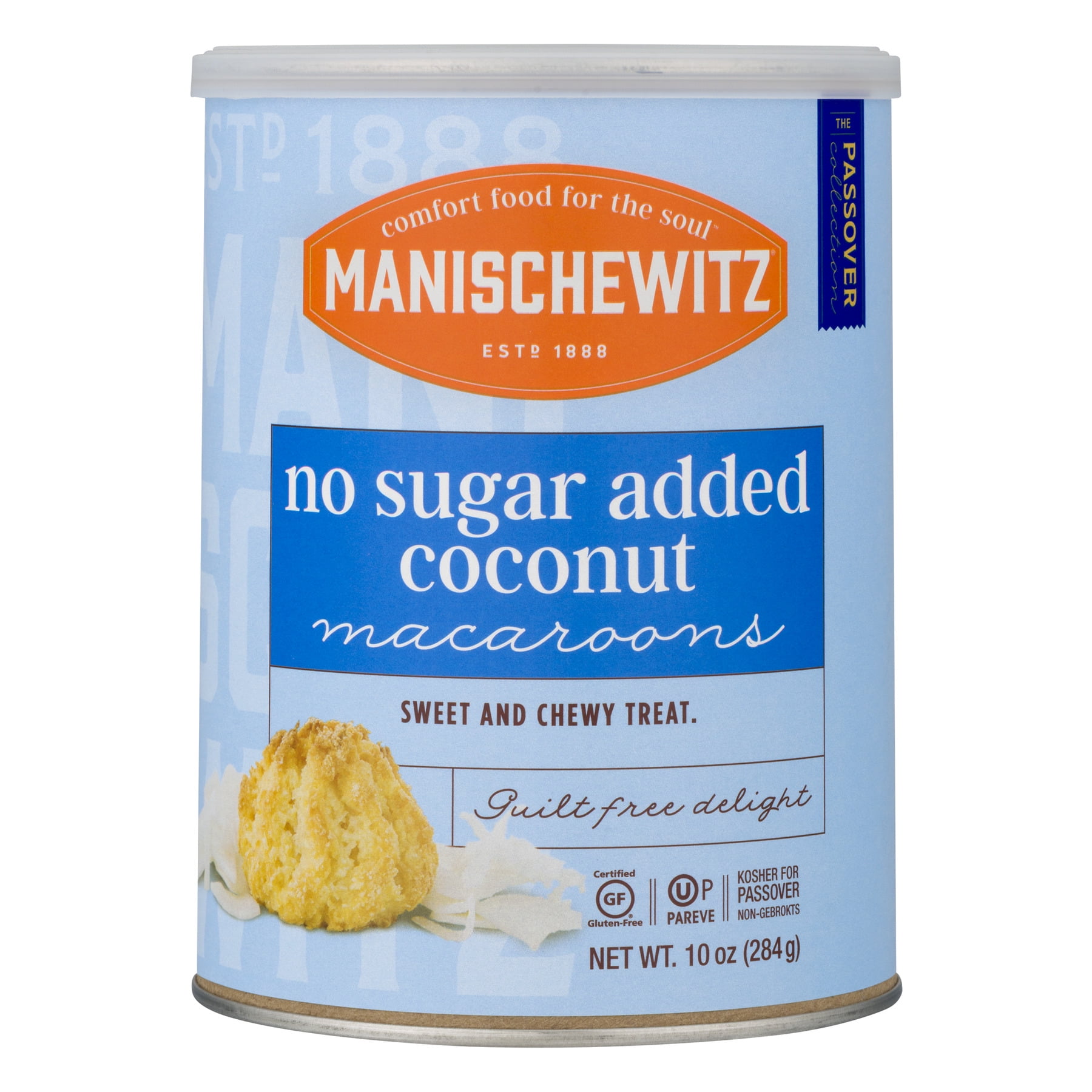 Manischewitz No Sugar Added Coconut, 10.0 OZ - Walmart.com