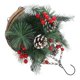 thumbnail image 3 of Festival Hanging Decor Christmas Flower Basket for Outdoor 1Pcs Pendant, 3 of 4