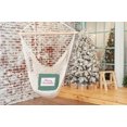 thumbnail image 3 of 20" x 20" Simply Daisy Merry Christmas Ticking Polyester Indoor/Outdoor Pillow, Forest Green Qty 1, 3 of 3