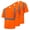 Orange, variant on ProtectX High Vis Safety Shirts for Men, Long and Short Sleeve Reflective Shirts, Class 2-3 Construction Shirts for Men Women