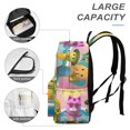 thumbnail image 4 of Wonderoos-theme Backpack, Campus style schoolbag Bookbag with Adjustable Shoulder Straps And Large Zip Compartment, Unisex Travel Bags.42x30x15cm, 4 of 6