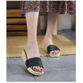thumbnail image 4 of Women's Summer Open Toe Wedge Sandals Espadrilles Comfort Slippers Mules Casual Shoes, 4 of 8