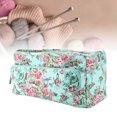 thumbnail image 4 of Crochet Bag, Knitting Bag Green Print Pattern Strong Durable  For Vacation For Office For Household, 4 of 8