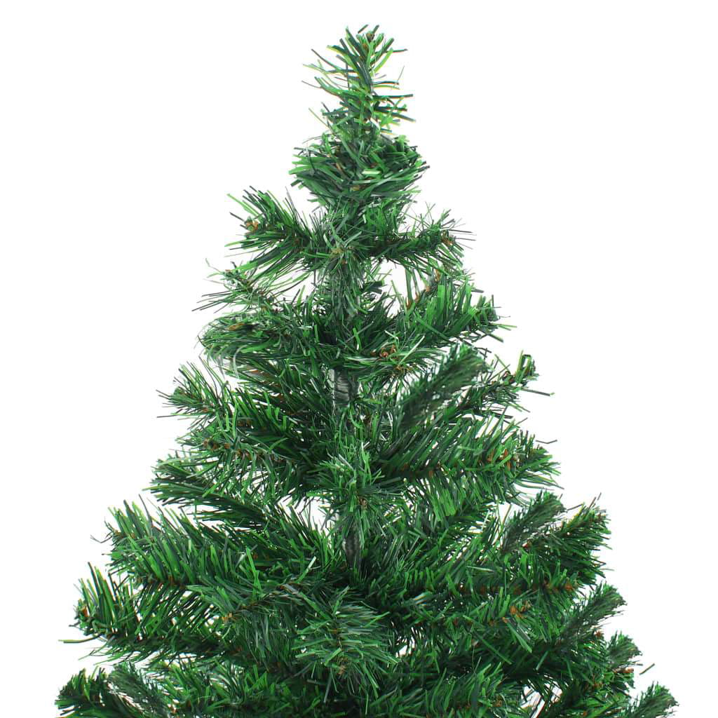 vidaXL Artificial Christmas Tree Party Decor Plant Green/White Multi Sizes