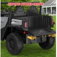 thumbnail image 3 of AKDSteel 24V Electric Ride-On Dump Truck for Kids, 2-Seater 4WD with Remote Control, Electric Dump Bed & Shovel, LED Lights, Music Player, Max Speed 5MPH, 3 of 8
