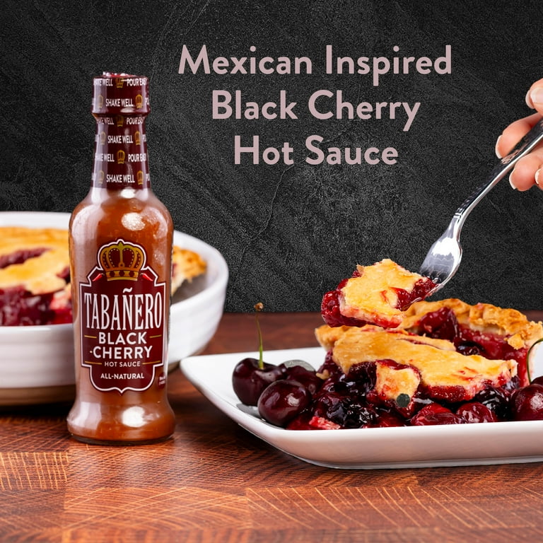Sweet Tabanero Black Cherry Habanero Hot Sauce - 5 oz Bottle