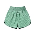 thumbnail image 4 of yillto Womens Lounge Shorts Cute Plaid Elastic Waist Loose Pajamas Shorts Boxer Comfy Pjs Bottoms, 4 of 7