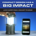 thumbnail image 3 of Bell + Howell TacLight Black 3 Pack Portable Survival Lanterns Emergency Light Collapsible 300 Lumen COB LED Easy Care, 3 of 6
