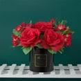 thumbnail image 6 of Artificial s False in Vase Decorative with Pot garden and Table Party Decor - Red, 6 of 7