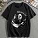 thumbnail image 1 of Haz una declaración aterradora: camiseta gráfica informal para hombre para Halloween, 1 of 4