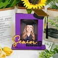 thumbnail image 7 of 2026 Graduation Season Wooden Photo Frame Display Stand, 7.8" x 6.7" Desktop Picture Holder for Graduation Photographs Commemorative Decor, High School College Graduation Gift and Keepsake, 7 of 7