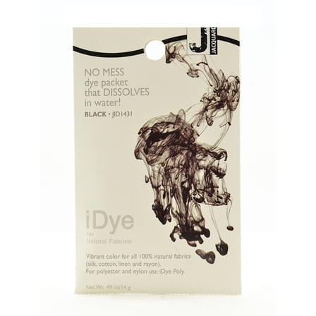 iDye natural, black (pack of 6)