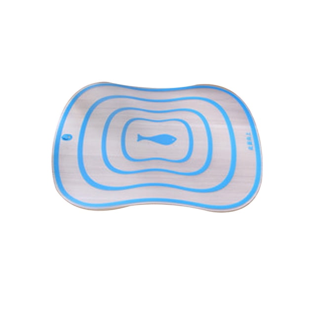 Ounissouiy Mini Flexible Ultrafino Hortofrutícola Tabla de Cortar Tapete Utensilio Cocina Cocina y Comedor Azul L Ounissouiy JJ5868-10