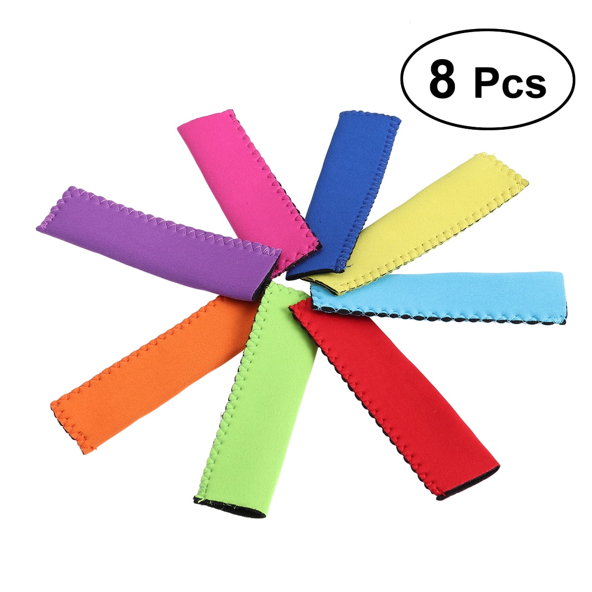 Pack of 6 PCS Popsicle Holders Reusable Popsicle Sleeves for Backyard Barbecues