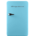 thumbnail image 1 of Frigidaire 3.2 Cu. ft. Compact Retro Refrigerator, Mini Fridge with Freezer for Apartment, Dorm, Office, Bedroom, Blue, 1 of 9