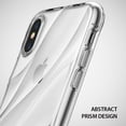 thumbnail image 5 of Ringke Wave Case Compatible with iPhone X, Dual Layer Heavy Duty 3D Textured Protection Design Cover - Rose Blush, 5 of 8