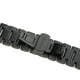 thumbnail image 4 of Correa de reloj Hugo Banda de reloj de acero inoxidable Negro 24mm, 4 of 9
