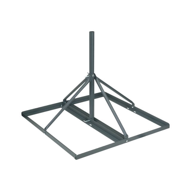 VMP FRM-200 Non-Penetrating Roof Mount (30-Inch long 2-Inch OD mast, Grey)