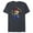 Navy Heather, variant on Treehouse of Horror - Short Sleeve Blended T-Shirt for Adults - Customized-Black