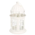 thumbnail image 1 of GOOHOCHY 1 unidad Farol de Hierro Artístico con Cristal, Candelabro Decorativo para Jardín, Patio y Fiestas, 1 of 7