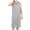 Gray, variant on Men's Nightshirt Sleeveless Nightgown Sleep Gowns Nightwear Long Pajama Dress