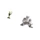 thumbnail image 5 of Figura de escritorio,Estatua de rana camarero,estante,escritorio,decoración del hogar,Figuras de búho,Figuras de búho,animales artificiales,artesanías,decoración del hogar,Figura en, 5 of 8