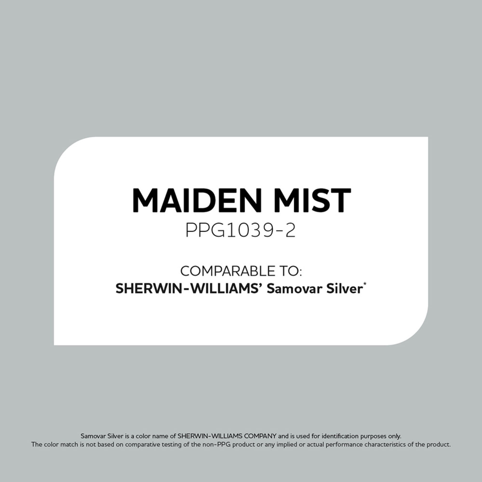 Glidden HEP Maiden Mist / Gray, Eggshell Interior Paint with Primer, 1 Gallon