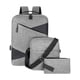 thumbnail image 1 of pstuiky Mochila de nailon para portátil, ideal para viajes, negocios y uso diario. Mochila informal de tres piezas para hombre., 1 of 6