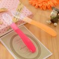 thumbnail image 2 of Silicone Baby Spoon Feeding Spoon Newborn Spoon Tableware Flatware (Yellow), 2 of 8