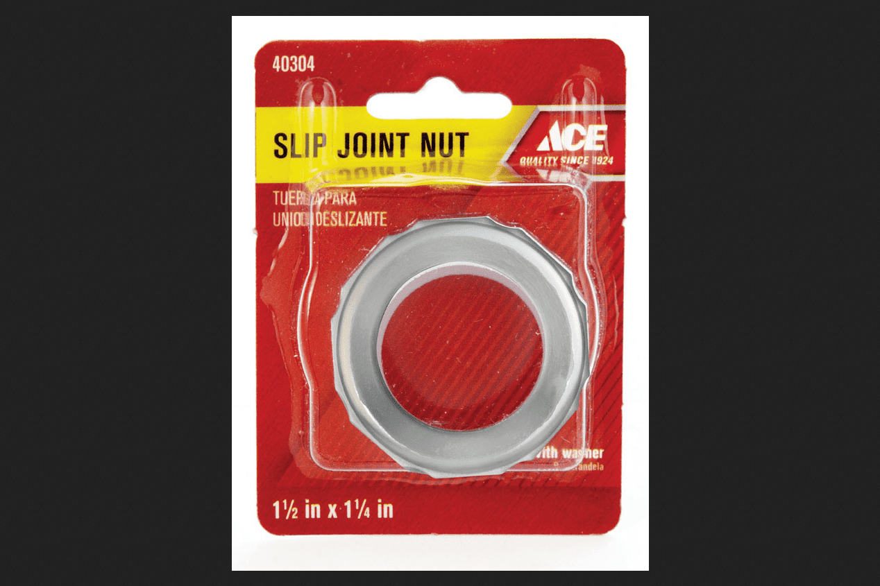 slip joint nut for kitchen sink