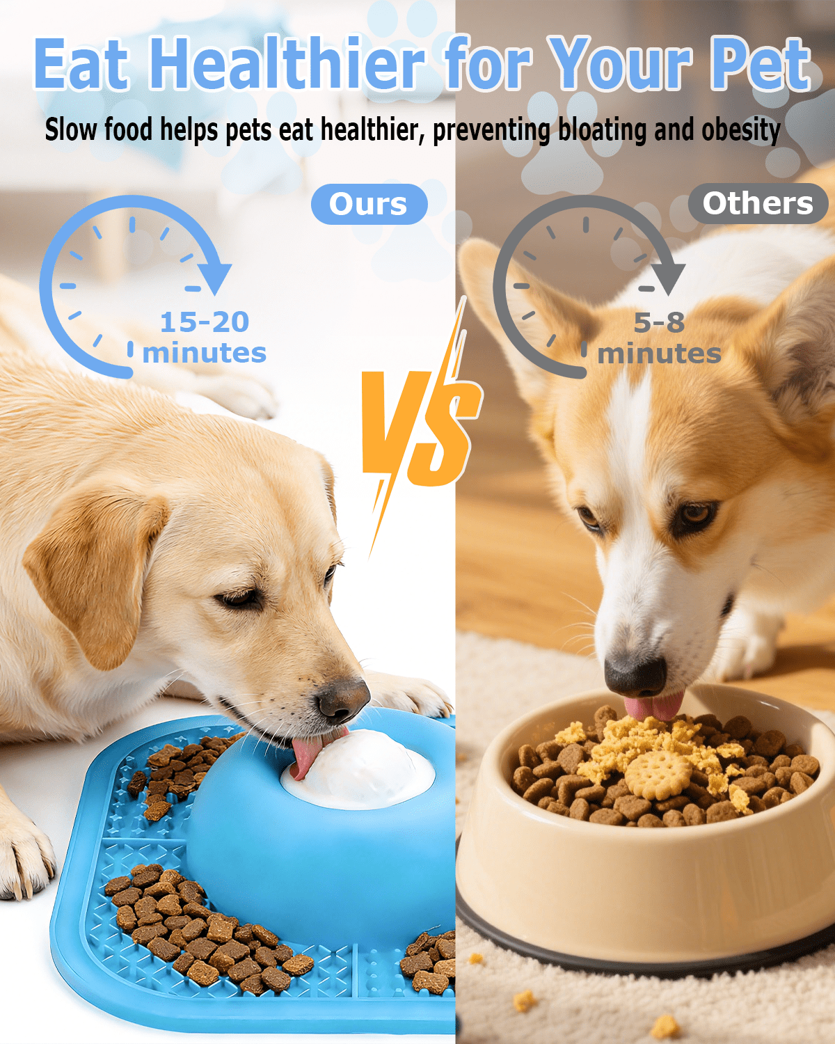 Slow Feeder Dog Bowls with Lick Mat for Liquid Treats Anti-Choking Dog Lick Bowl Dietary Supplement Post-op Nutrition Dog Licking Toy-Black