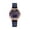 Purple -AK12, variant on Watches for Women Round Quartz Wrist Watches Soft Leather Strap Casual Wristwatch 2026 Red