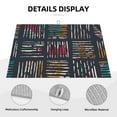 thumbnail image 4 of ZNDUO Absorbent Dish Drying Mat, Microfiber Abstract Modern Lines Pattern Dish Drying Pad for Kitchen Counter, 24 x 18 Inch, 4 of 8