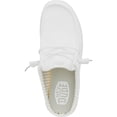 thumbnail image 3 of HEYDUDE Men Wally Slip Stretch Sox , White, 14, 3 of 6