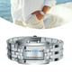 thumbnail image 3 of Reloj Binario Para Hombres Reloj Binario Binario Digital Reloj Binario Con Luz De Fondo Azul Movimiento De Cuarzo Japonés 50m Resistente Al Agua Para Hombres Padres Novios, 3 of 7