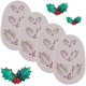 thumbnail image 1 of Moldes de hojas de acebo, moldes de silicona de acebo de Navidad, moldes de arcilla polimérica para decoración de pasteles, elaboración de Chocolate, fabricación de pasta de goma Ormromra JQWJ172, 1 of 7