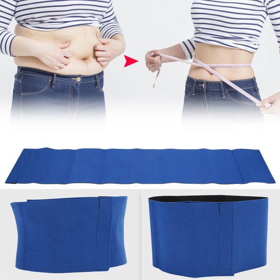 YOUTHINK Waist Trimmer,Waist Back Brace Support,Elastic Waist Trimmer Adjustable Neoprene Sports Waist Support Belt For Body Slimming