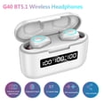 thumbnail image 1 of G40 BT5.1 Auriculares inalámbricos Reducción de ruido Control táctil IP54 a prueba de agua, 1 of 8
