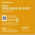 thumbnail image 4 of Starbucks Decaf Veranda Blend Blonde Roast K-Cup Coffee Pods, 10 ct (Package May Vary), 4 of 4